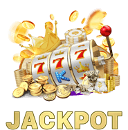Biểu tượng jackpot khổng lồ và tiền vàng rơi xuống, tượng trưng cho cơ hội thắng lớn tại MU88 Link
